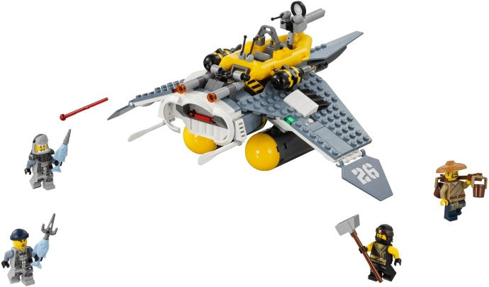 Manta Ray Bomber 70609 | The LEGO Ninjago Movie | LEGO