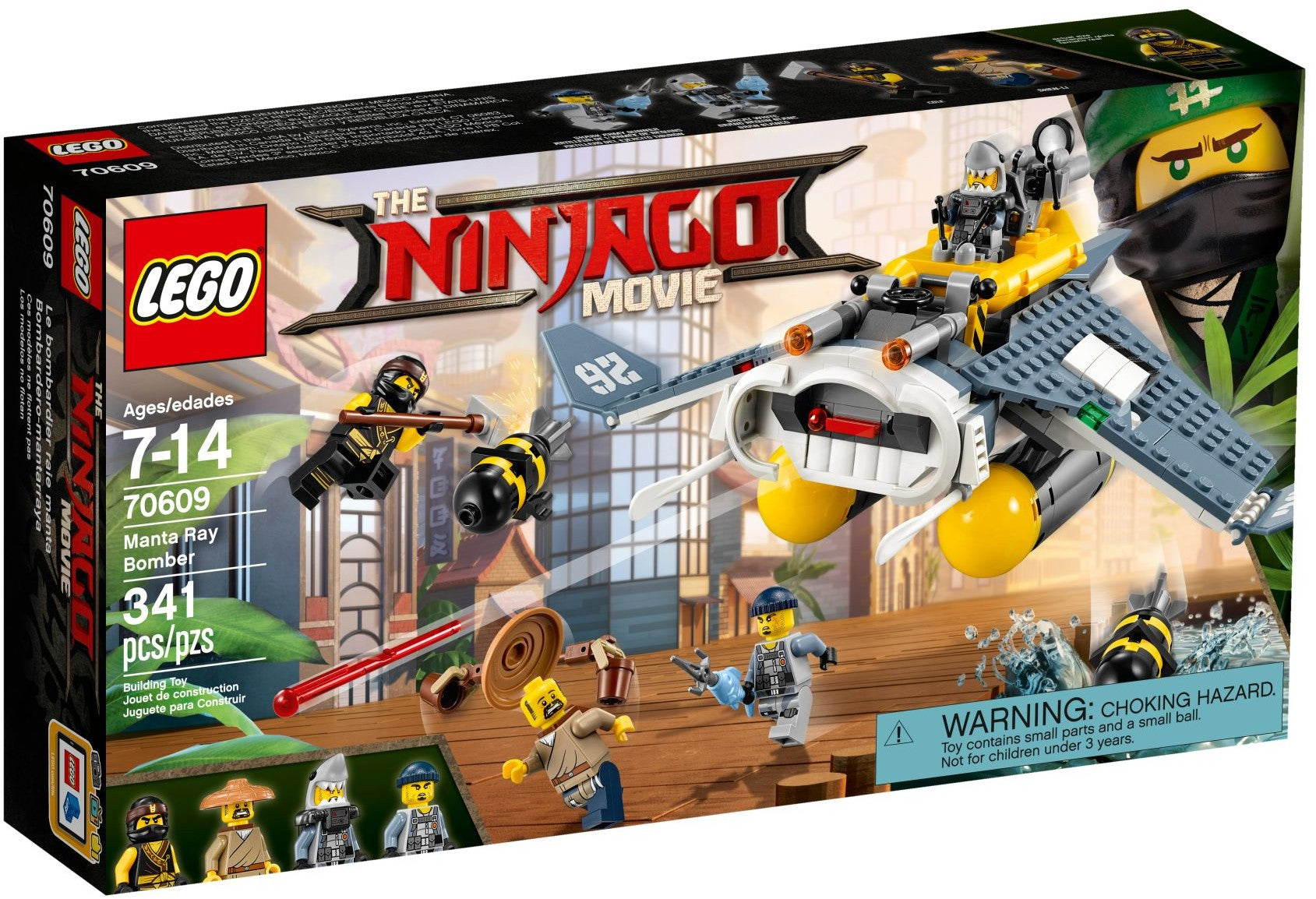Manta Ray Bomber 70609 | The LEGO Ninjago Movie | LEGO – image 2