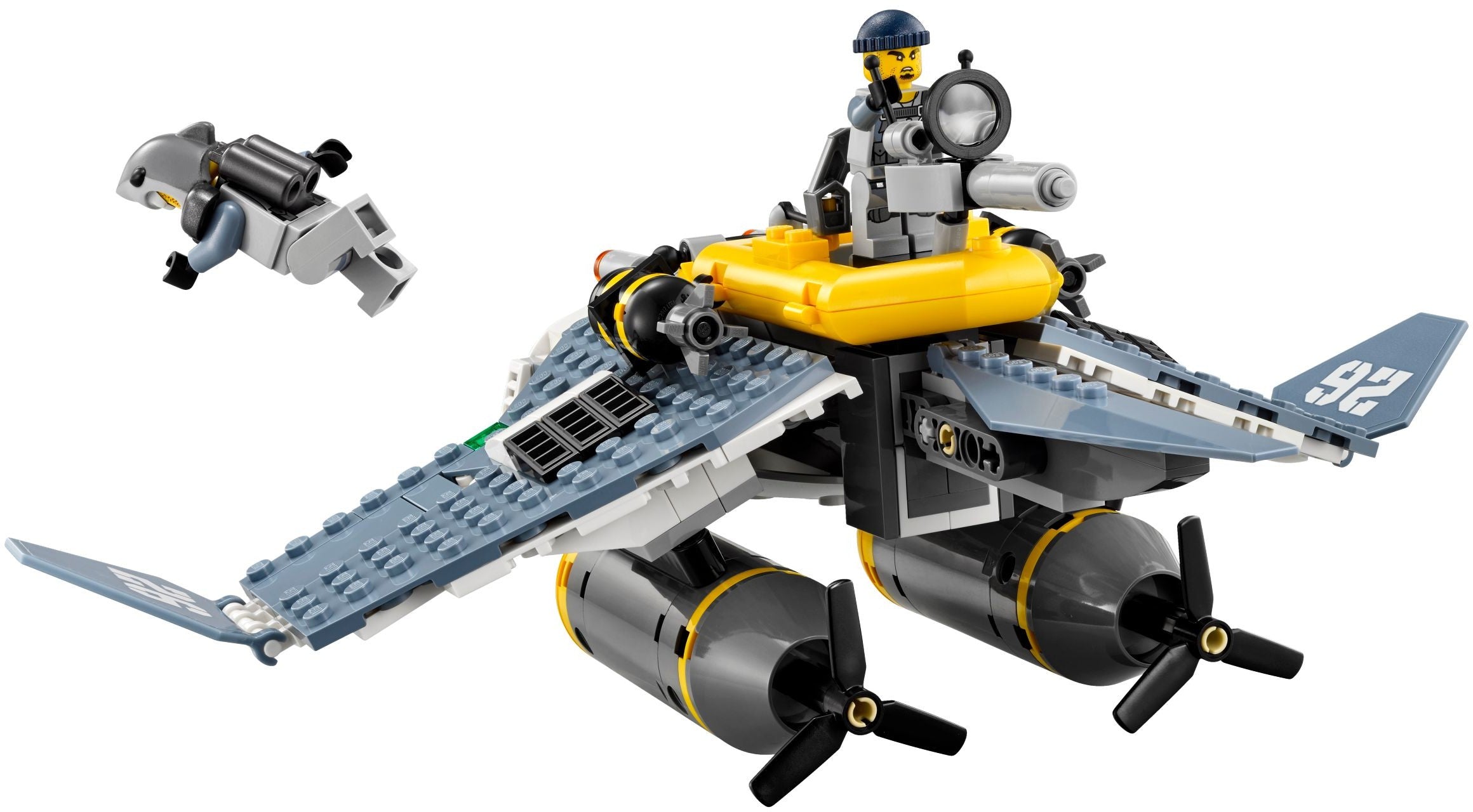 Manta Ray Bomber 70609 | The LEGO Ninjago Movie | LEGO – image 4