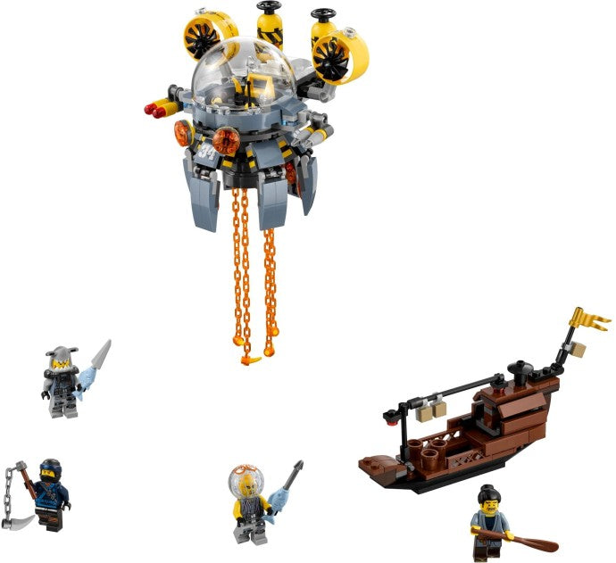 Flying Jelly Sub 70610 | The LEGO Ninjago Movie | LEGO