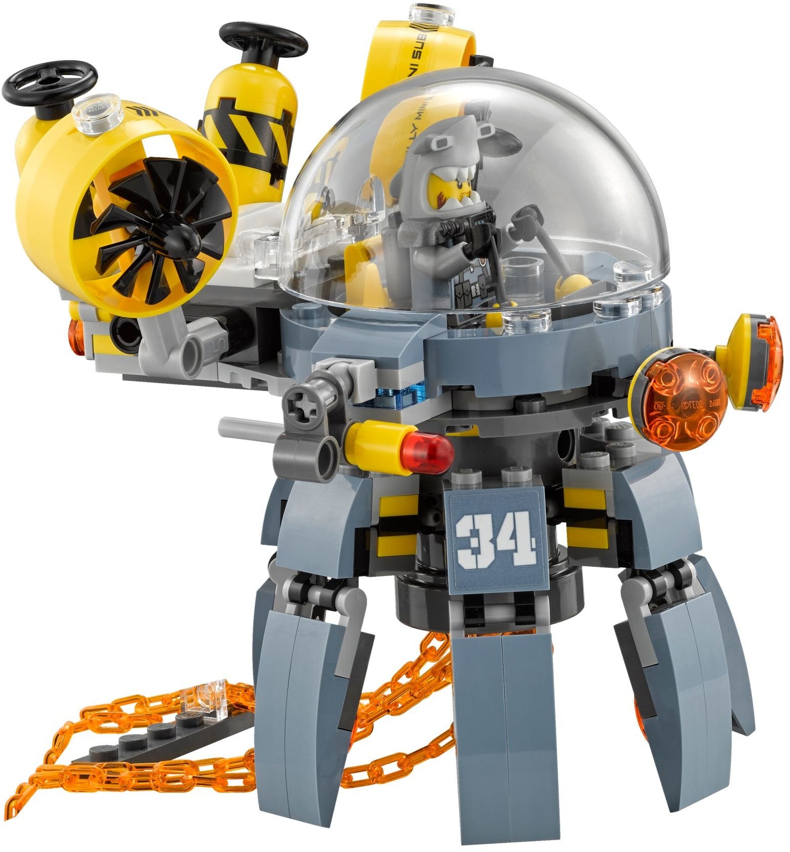 Flying Jelly Sub 70610 | The LEGO Ninjago Movie | LEGO – image 7