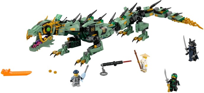 Green Ninja Mech Dragon 70612 | The LEGO Ninjago Movie | LEGO