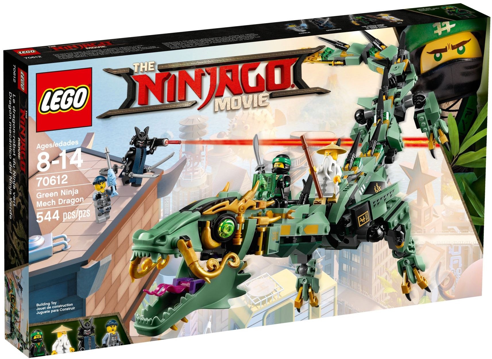 Green Ninja Mech Dragon 70612 | The LEGO Ninjago Movie | LEGO – image 2