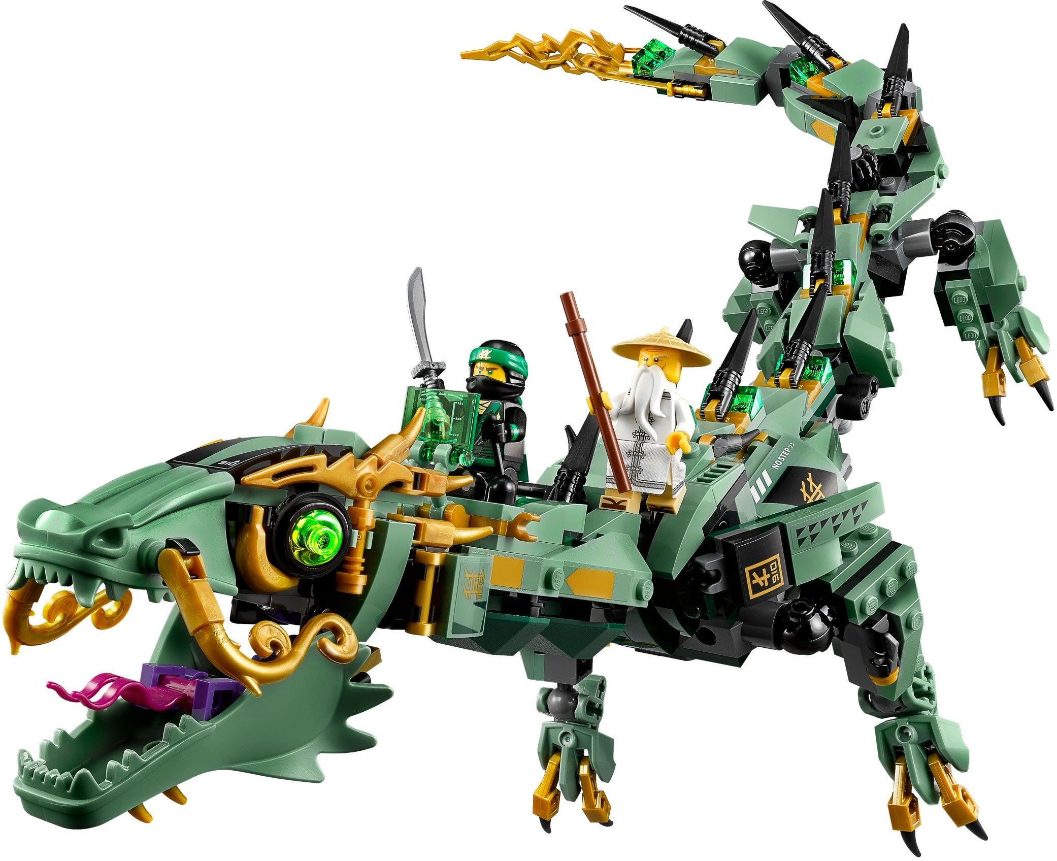Green Ninja Mech Dragon 70612 | The LEGO Ninjago Movie | LEGO – image 4