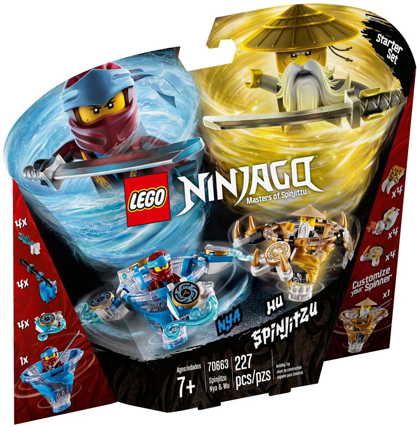 Spinjitzu Nya & Wu 70663 | Ninjago | LEGO (image 2)