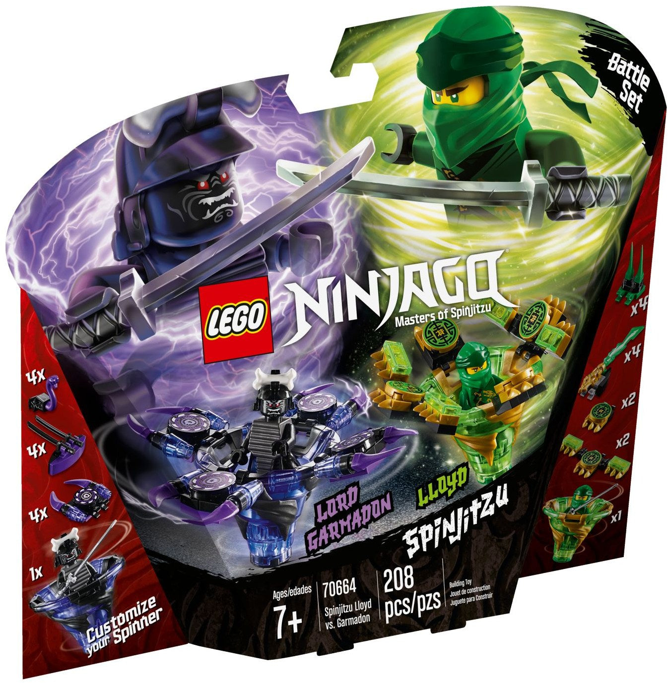 Spinjitzu Lloyd vs. Garmadon 70664 | Ninjago | LEGO (image 2)