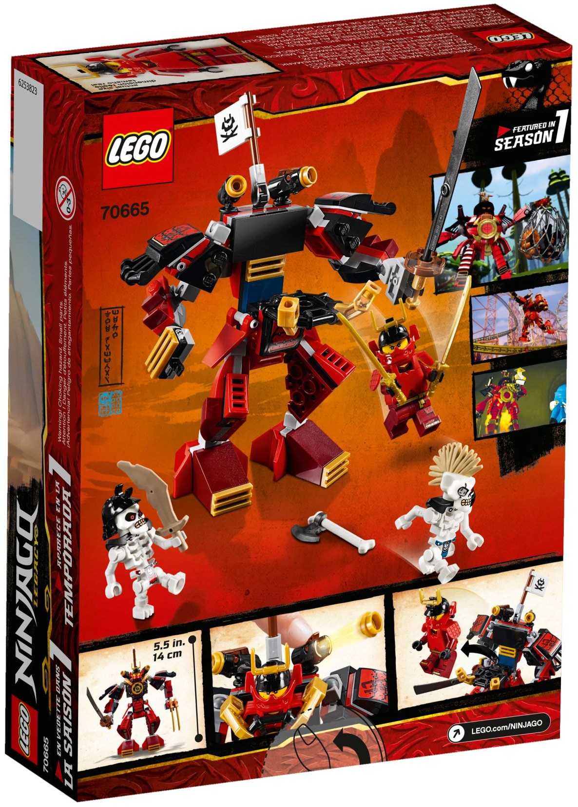 The Samurai Mech 70665 | Ninjago | LEGO (image 5)