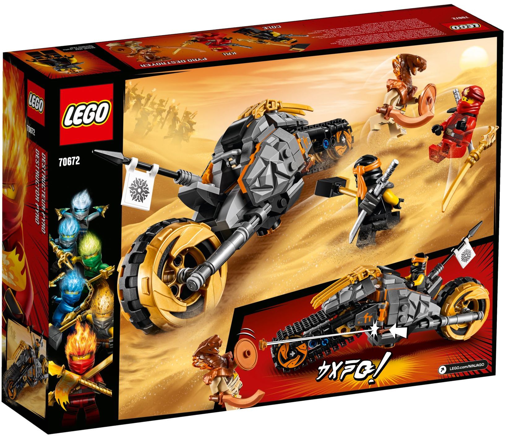 Cole's Dirt Bike 70672 | Ninjago | LEGO – image 3