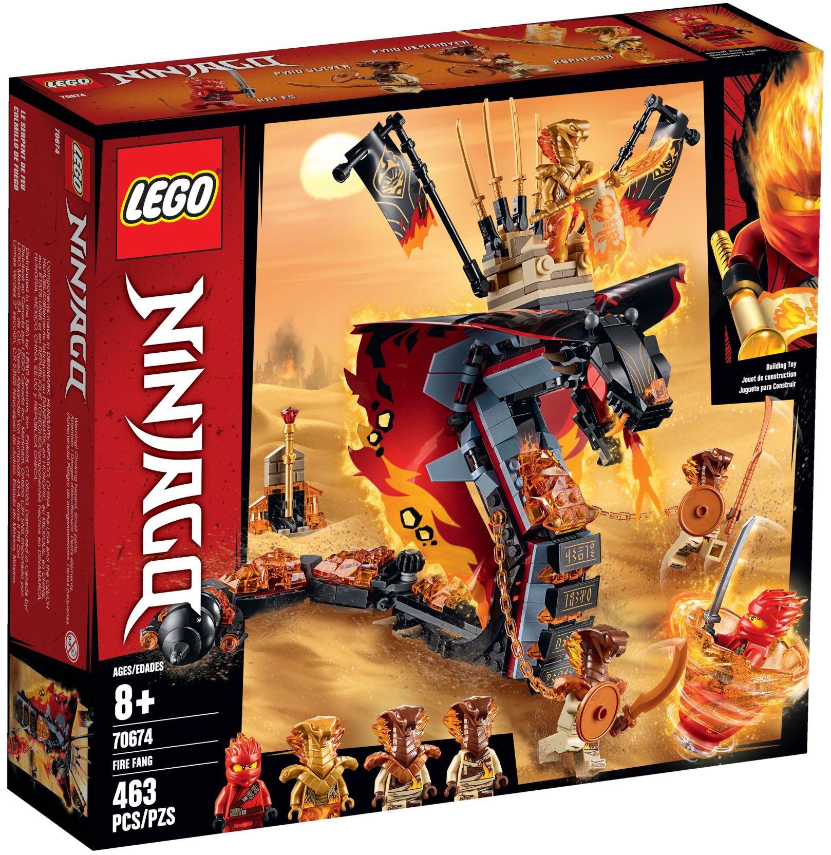 Fire Fang 70674 | Ninjago | LEGO – image 2