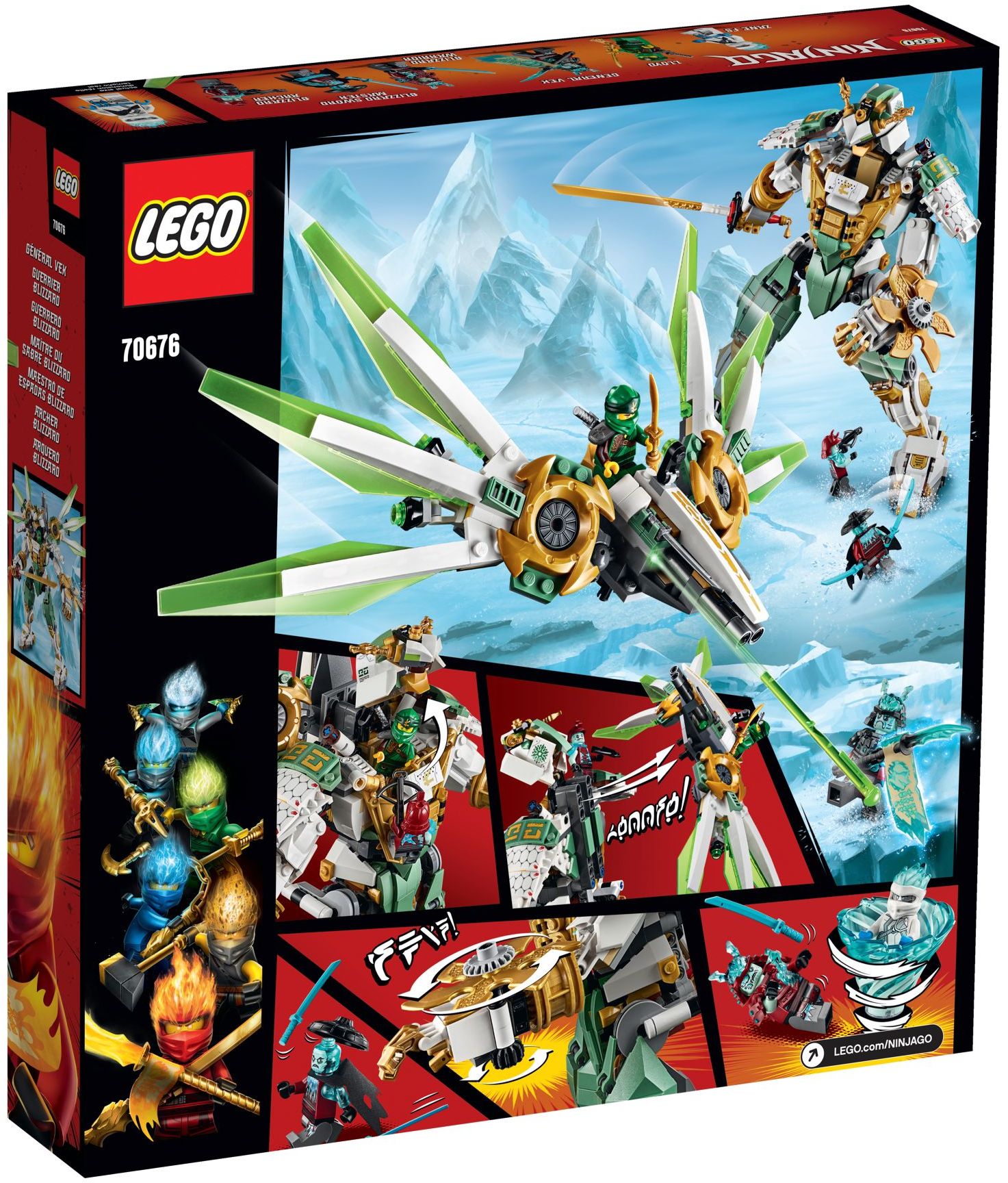 Lloyd's Titan Mech 70676 | Ninjago | LEGO