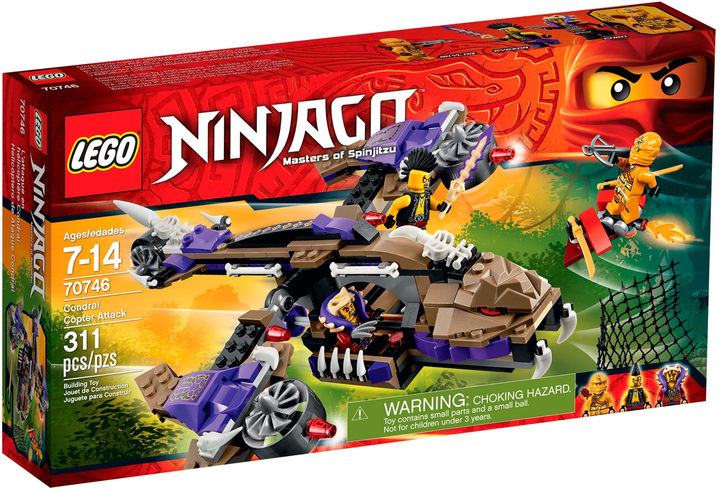 Condrai Copter Attack 70746 | Ninjago | LEGO
