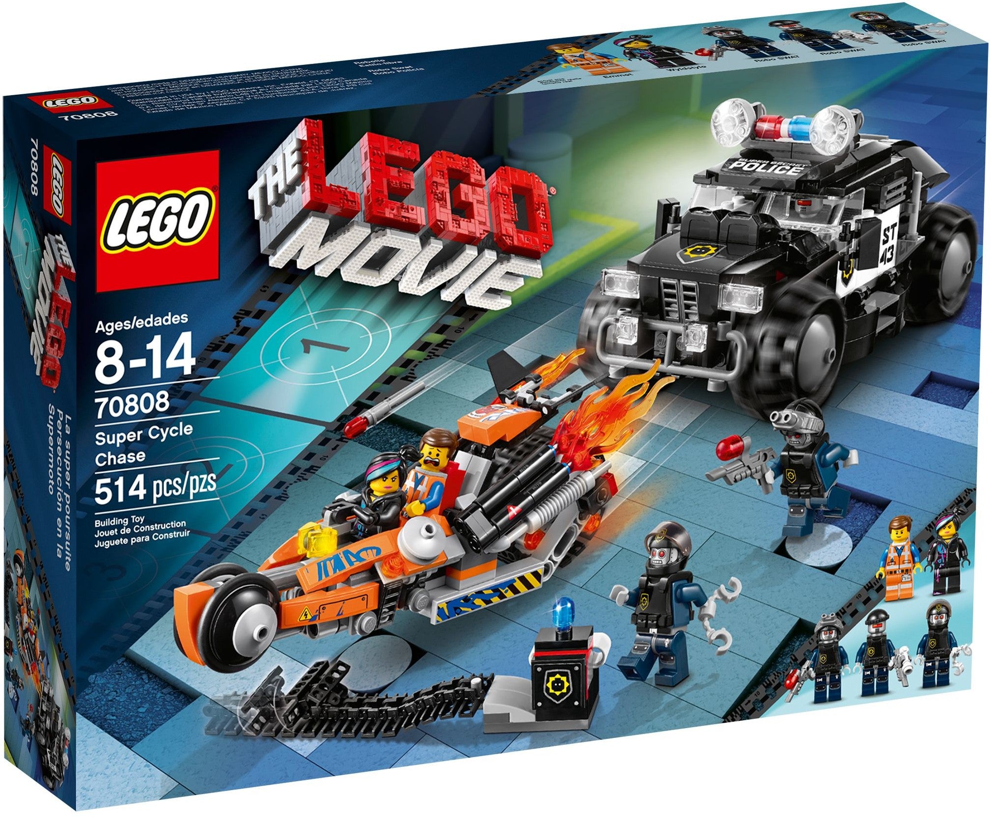 Super Cycle Chase 70808 | The LEGO Movie | LEGO – image 2
