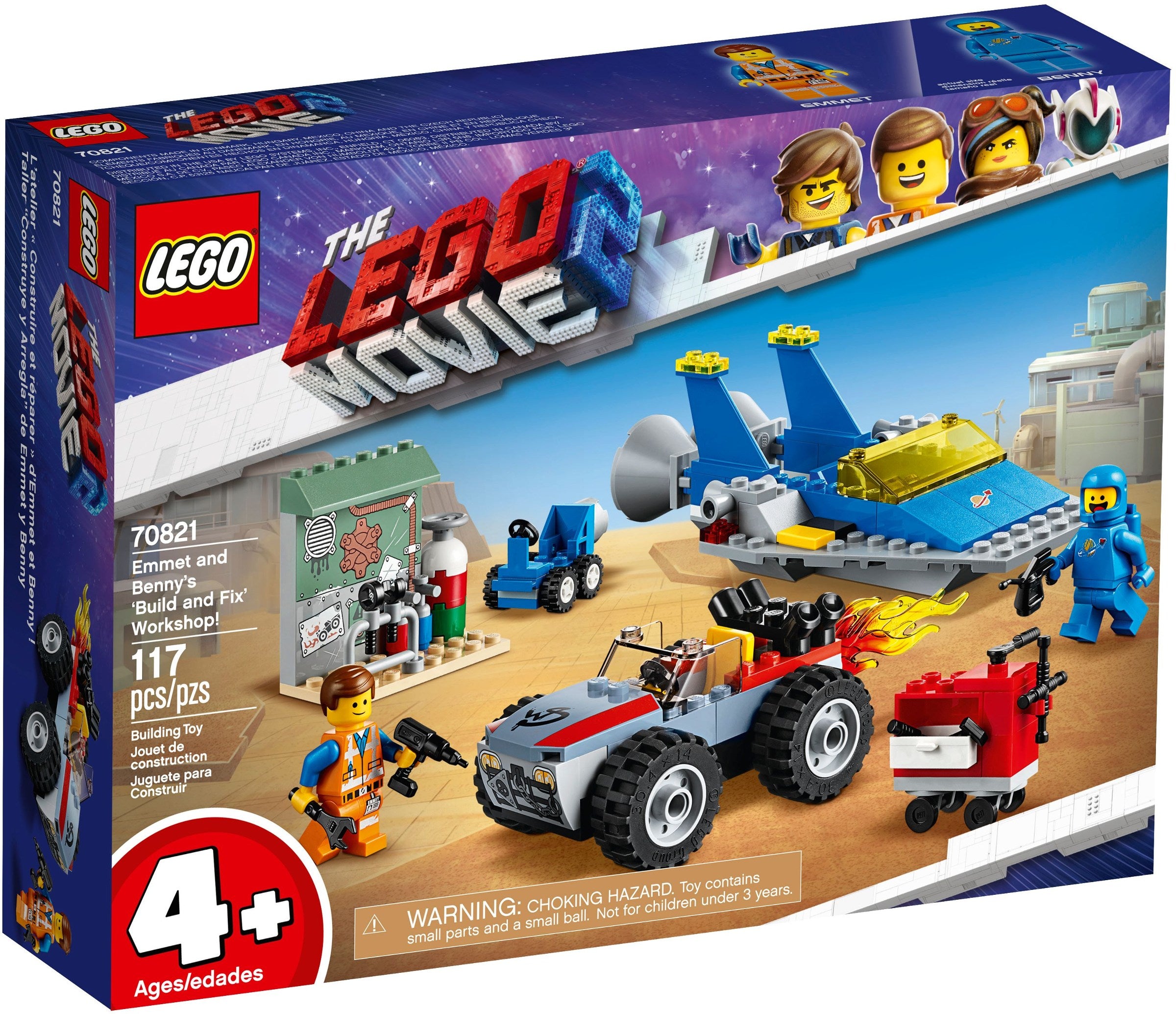 Emmet and Benny's 'Build and Fix' Workshop! 70821 | The LEGO Movie 2 | LEGO (image 2)