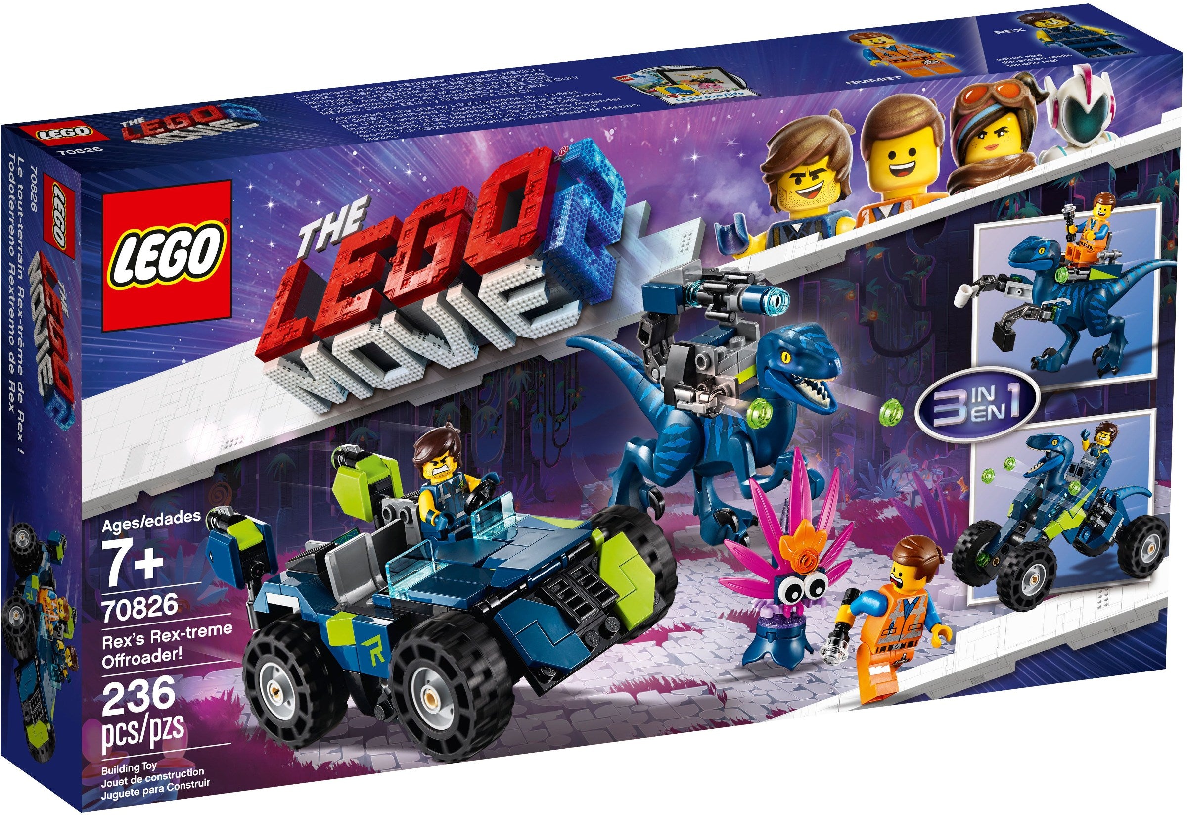 Rex's Rex-treme Offroader! 70826 | The LEGO Movie 2 | LEGO – image 2