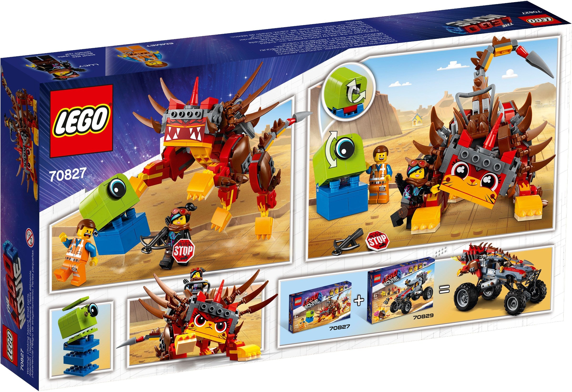 Ultrakatty & Warrior Lucy! 70827 | The LEGO Movie 2 | LEGO – image 3