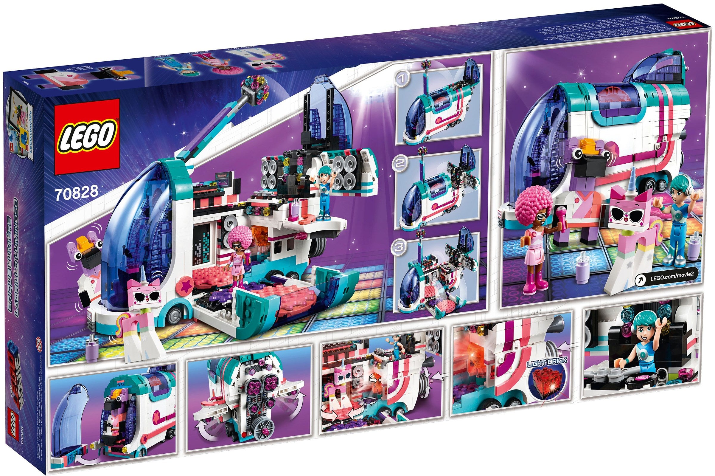 Pop-Up Party Bus 70828 | The LEGO Movie 2 | LEGO (image 3)