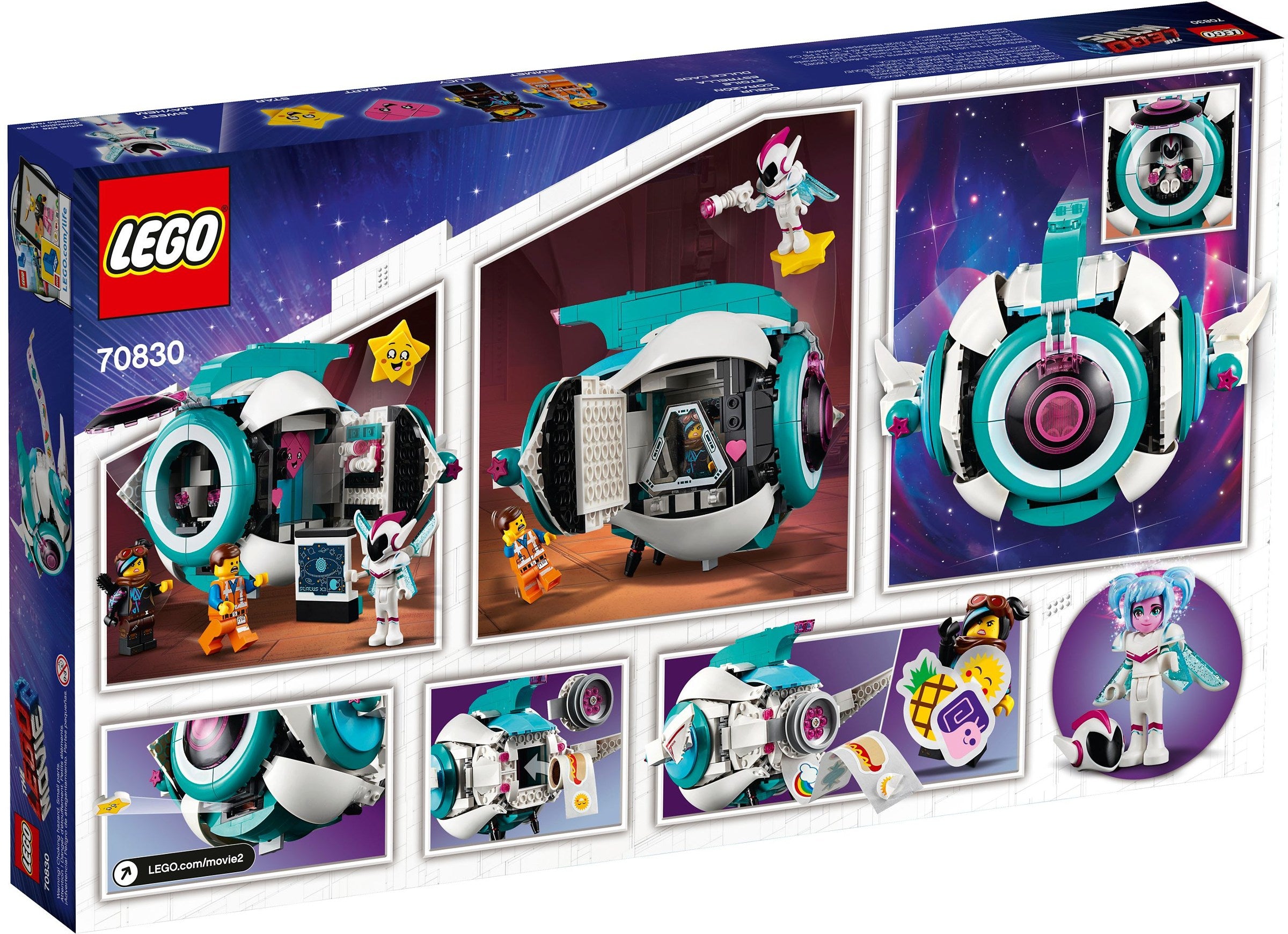 Sweet Mayhem's Systar Starship! 70830 | The LEGO Movie 2 | LEGO – image 3