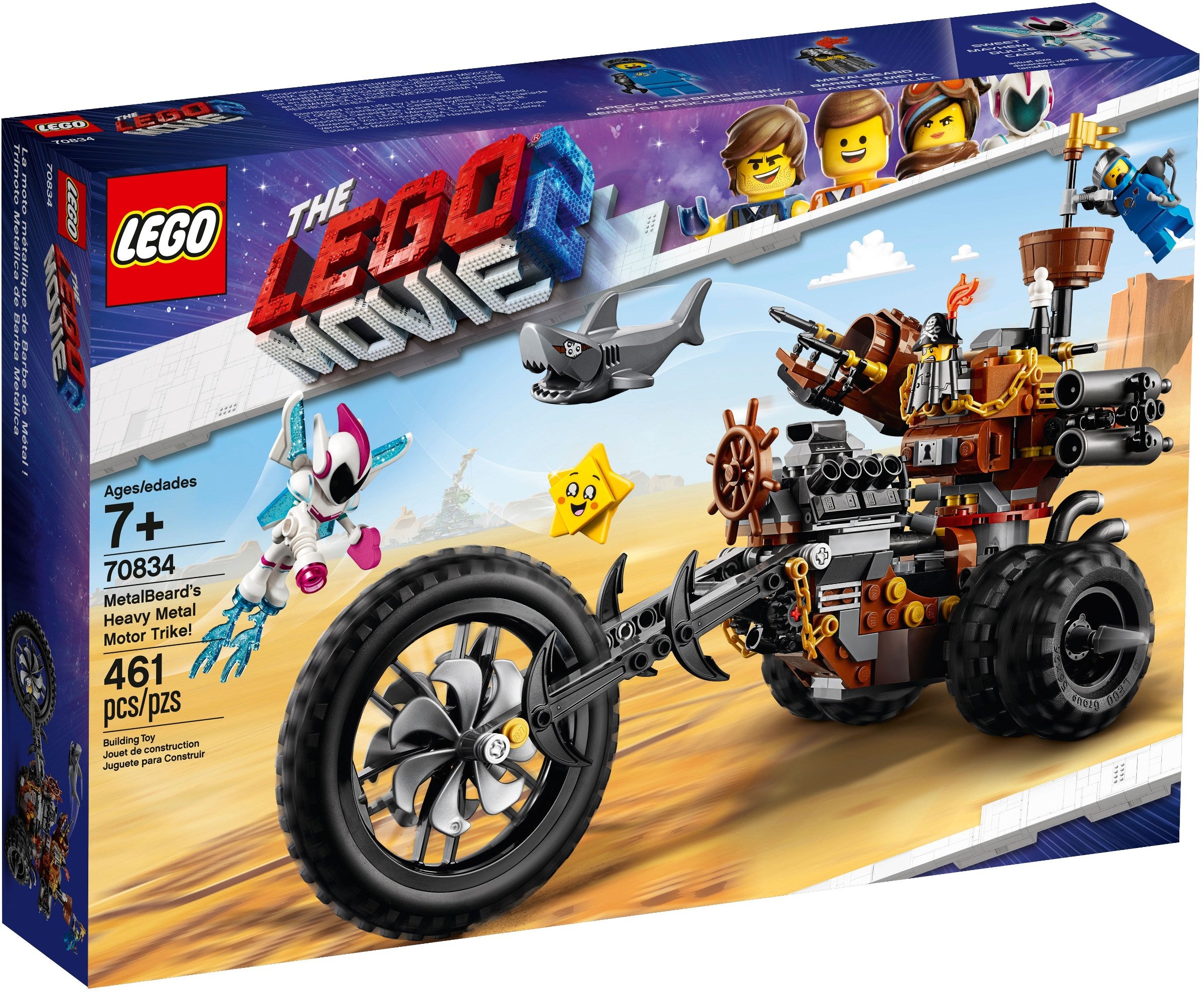 MetalBeard's Heavy Metal Motor Trike! 70834 | The LEGO Movie 2 | LEGO – image 2