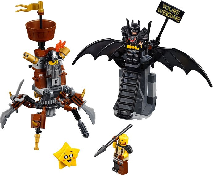 Battle-Ready Batman and MetalBeard 70836 | The LEGO Movie 2 | LEGO