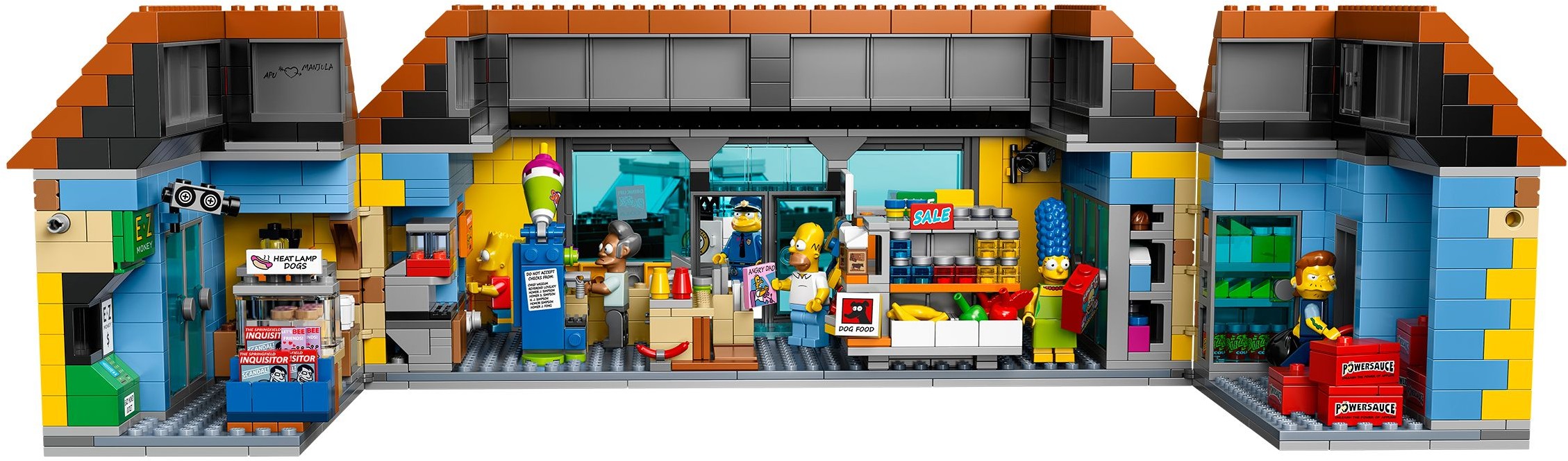 The Kwik-E Mart 71016 | Licenced | LEGO