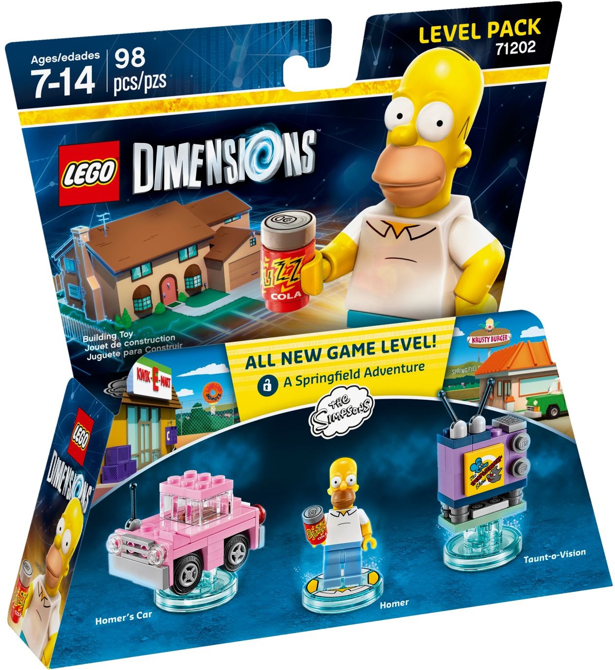 The Simpsons-Level Pack 71202 | Dimension Team Pack | LEGO