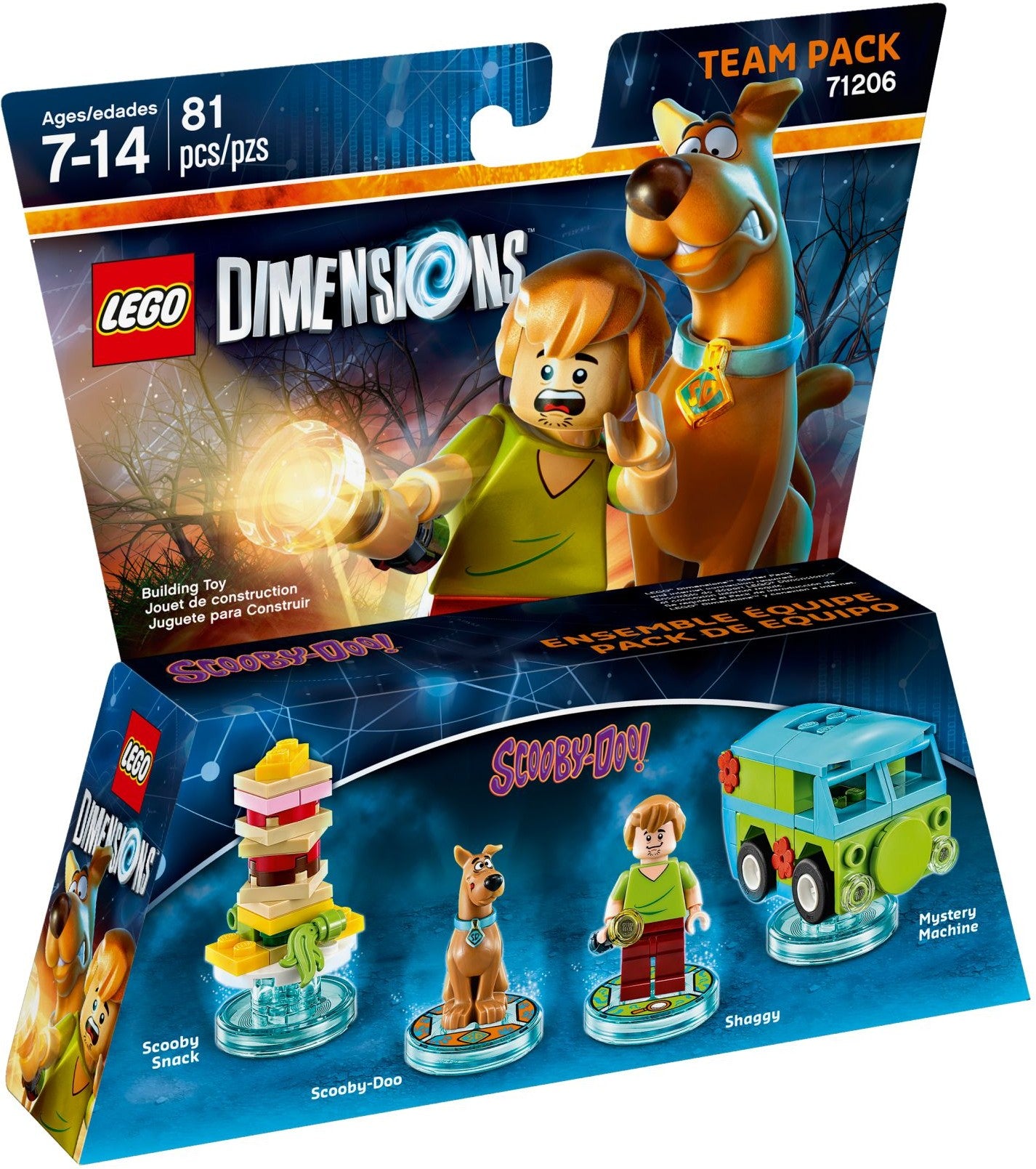 Scooby Doo-Team Pack 71206 | Dimension Team Pack | LEGO