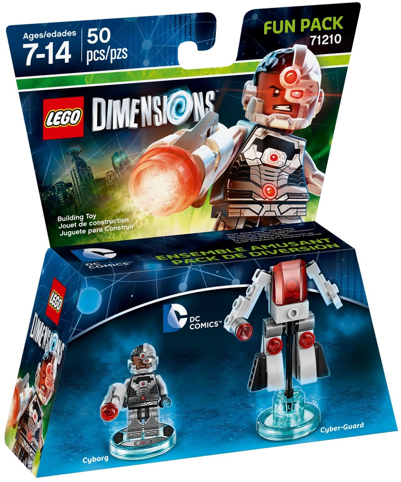 DC Comics Cyborg & Cyber Guard-Fun Pack 71210 | Dimension Team Pack | LEGO