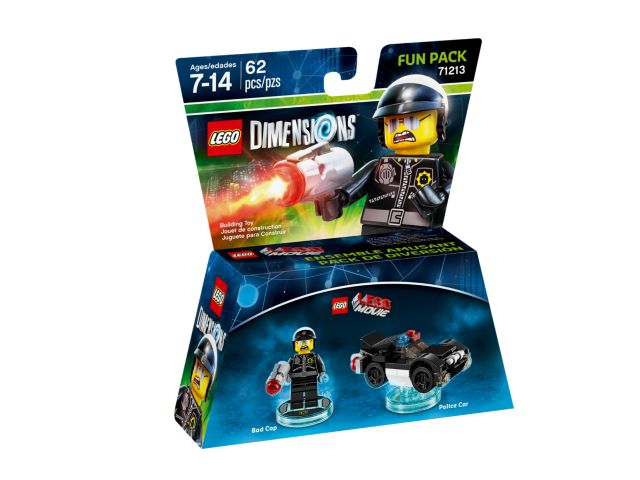 The Lego Movie-Bad Cop & Police Car-Fun Pack 71213 | Dimension Team Pack | LEGO