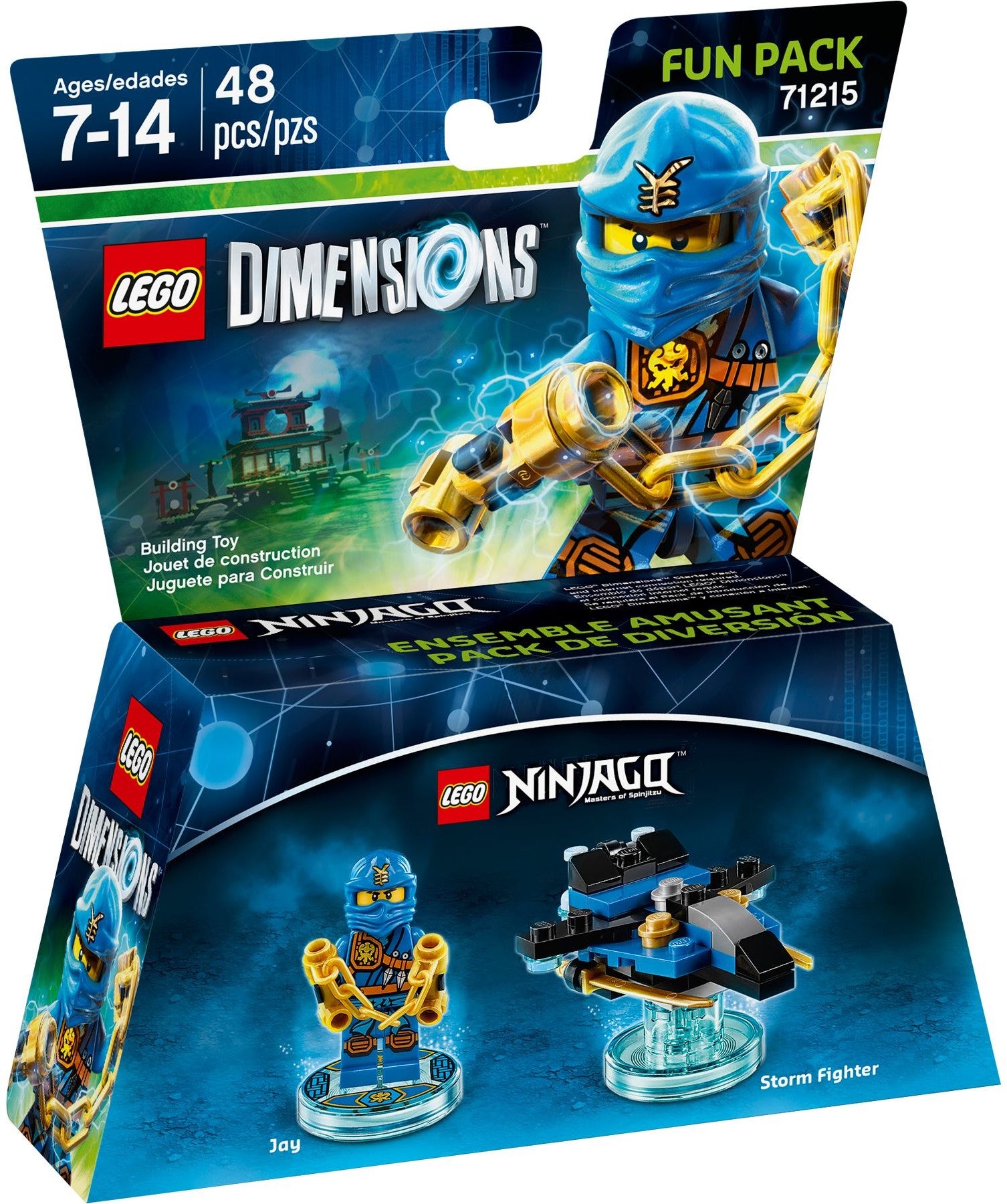 Ninjago-Jay & Storm Fighter-Fun Pack 71215 | Dimension Team Pack | LEGO