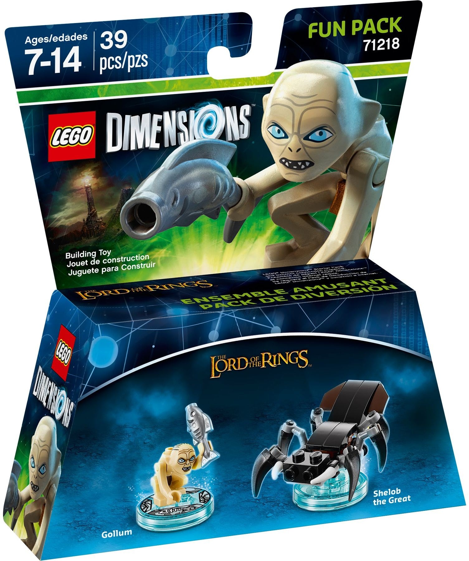 The Lord of the Rings-Gollum-Fun Pack 71218 | Dimension Team Pack | LEGO