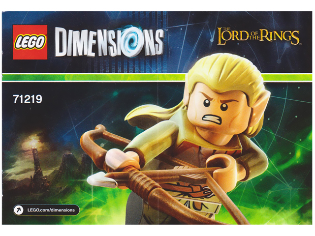 The Lord of the Rings-Legolas & Arrow Launcher-Fun Pack 71219 | Dimension Team Pack | LEGO