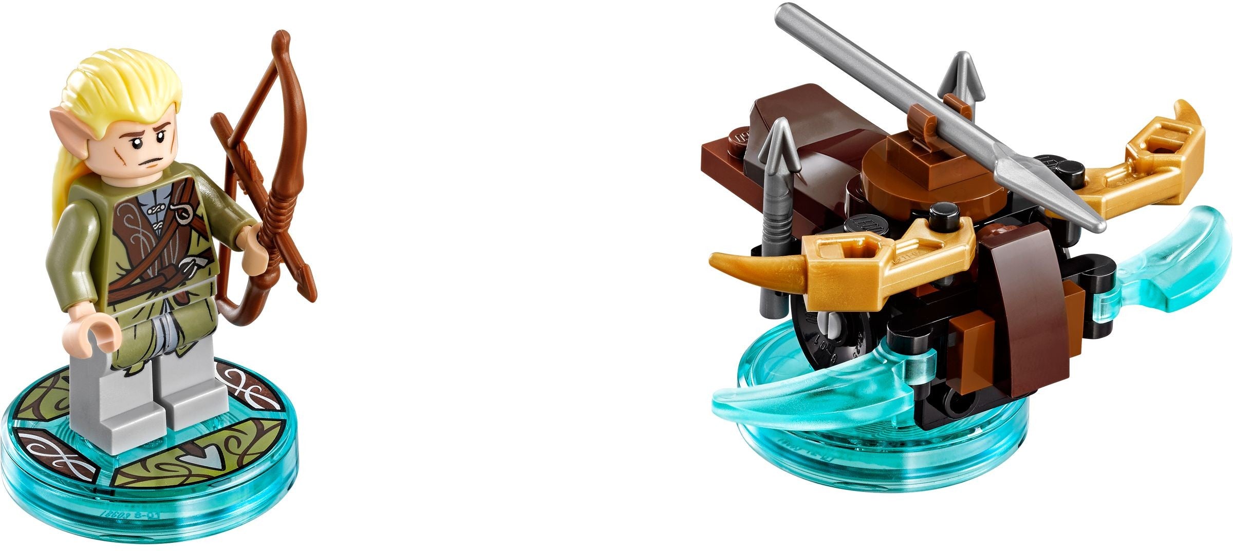 The Lord of the Rings-Legolas & Arrow Launcher-Fun Pack 71219 | Dimension Team Pack | LEGO