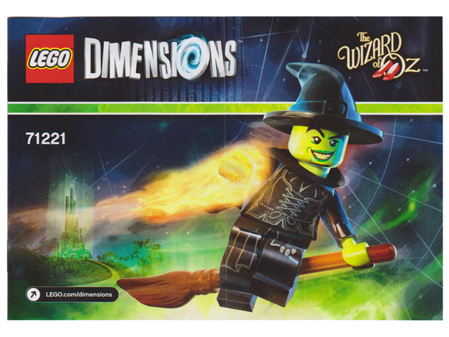 The Wizard of Oz-Wicked Witch-Fun Pack 71221 | Dimension Team Pack | LEGO