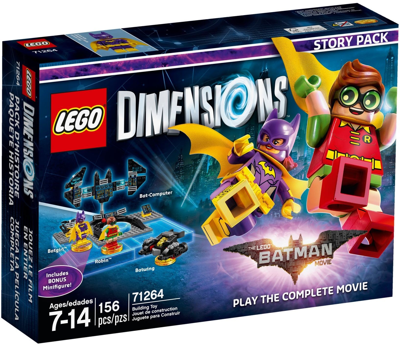 The Lego Batman Movie: Play the Complete Movie Fun Pack 71264 | Dimension Team Pack | LEGO