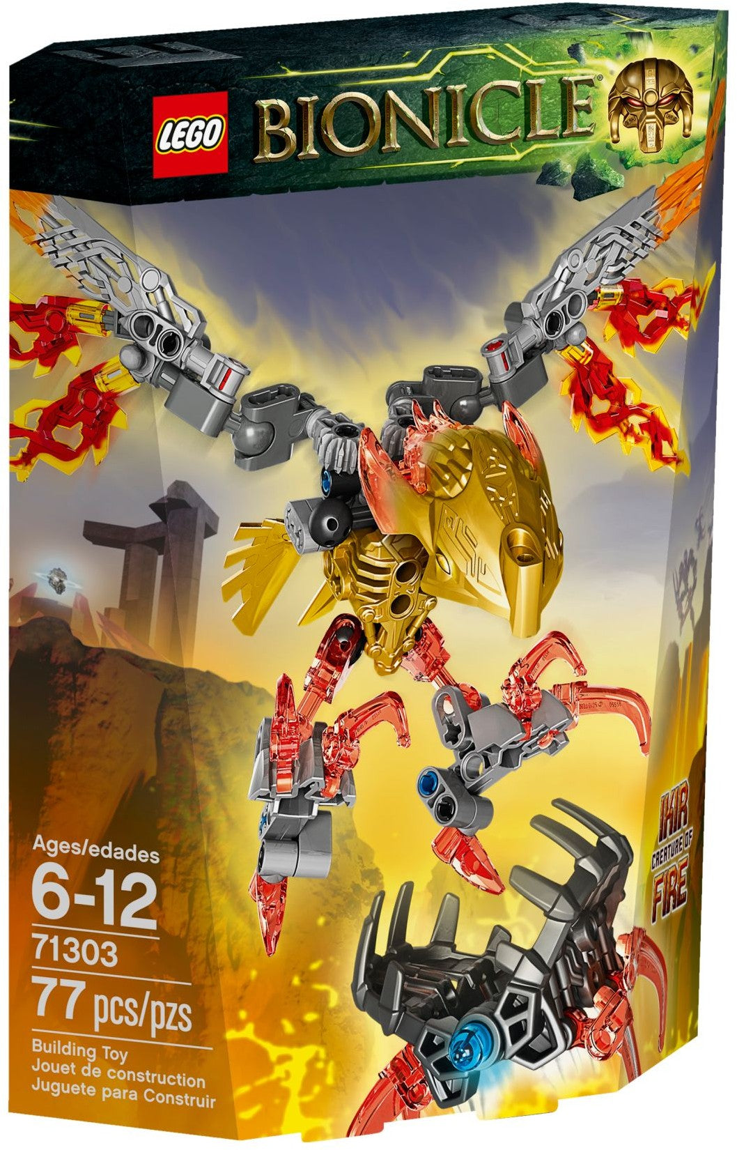 Ikir - Creature of Fire 71303 | Bionicle | LEGO (image 2)