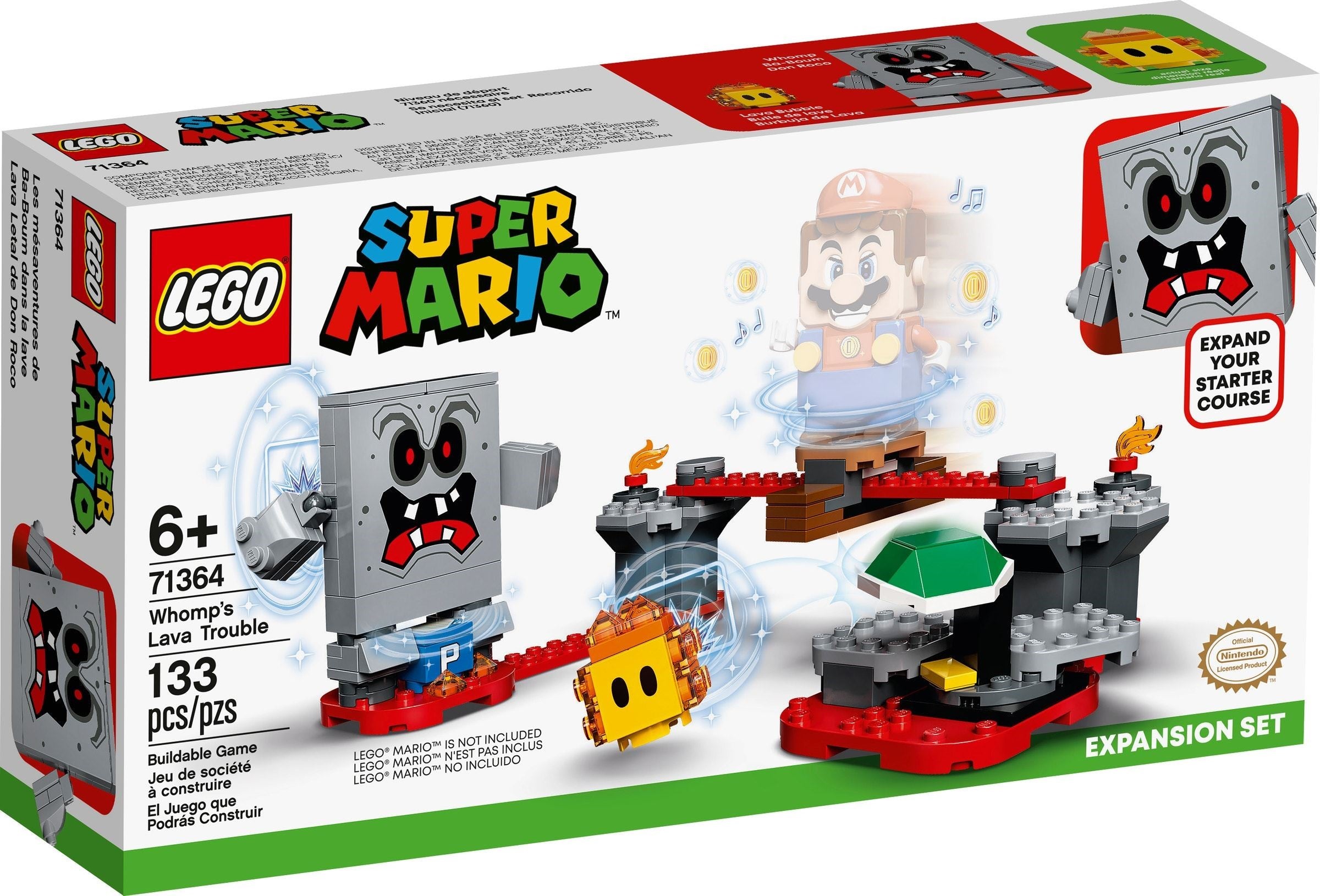 Whomp's Lava Trouble 71364 | Super Mario | LEGO – image 2