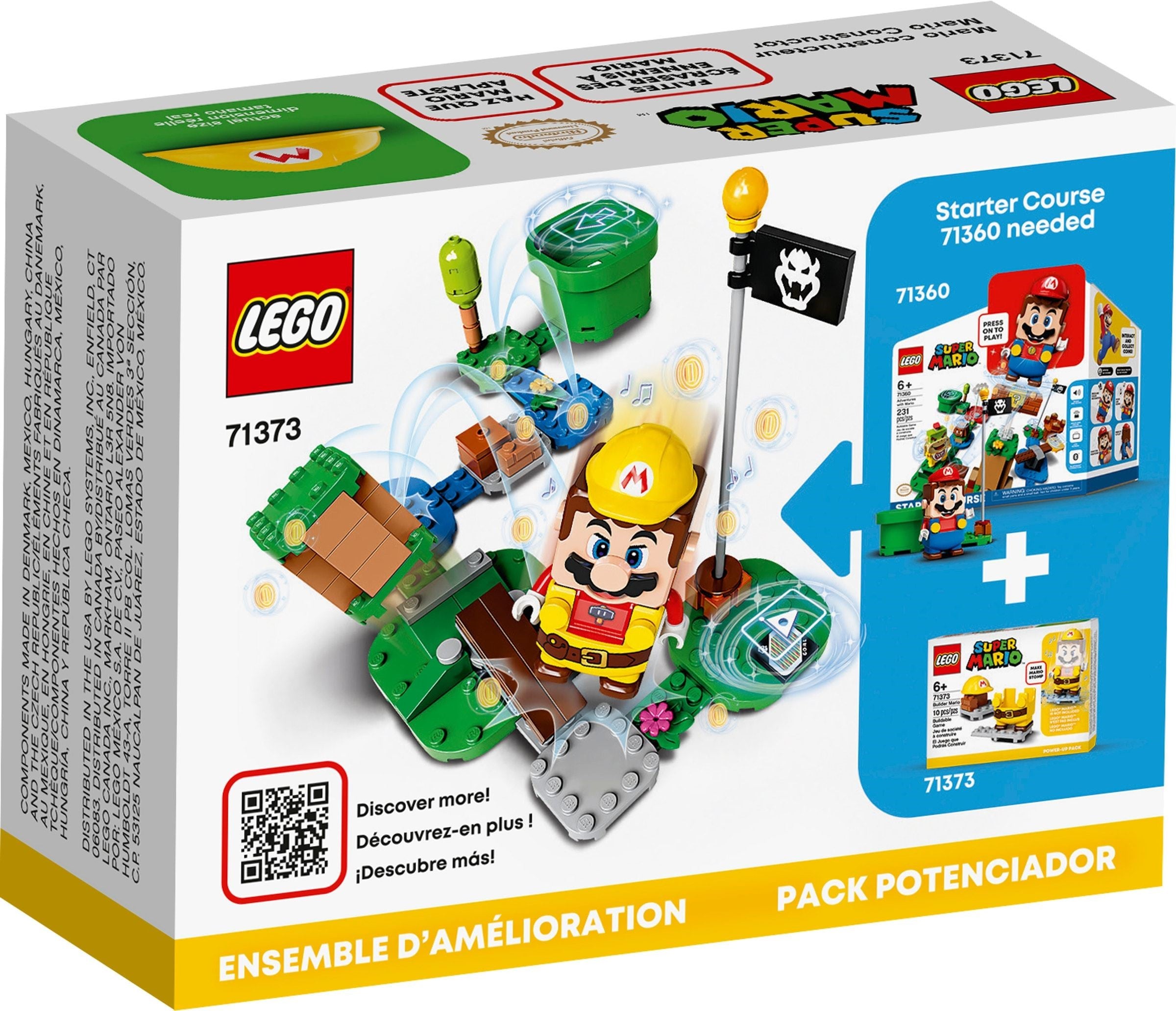 Builder Mario Power-Up Pack 71373 | Super Mario | LEGO – image 8