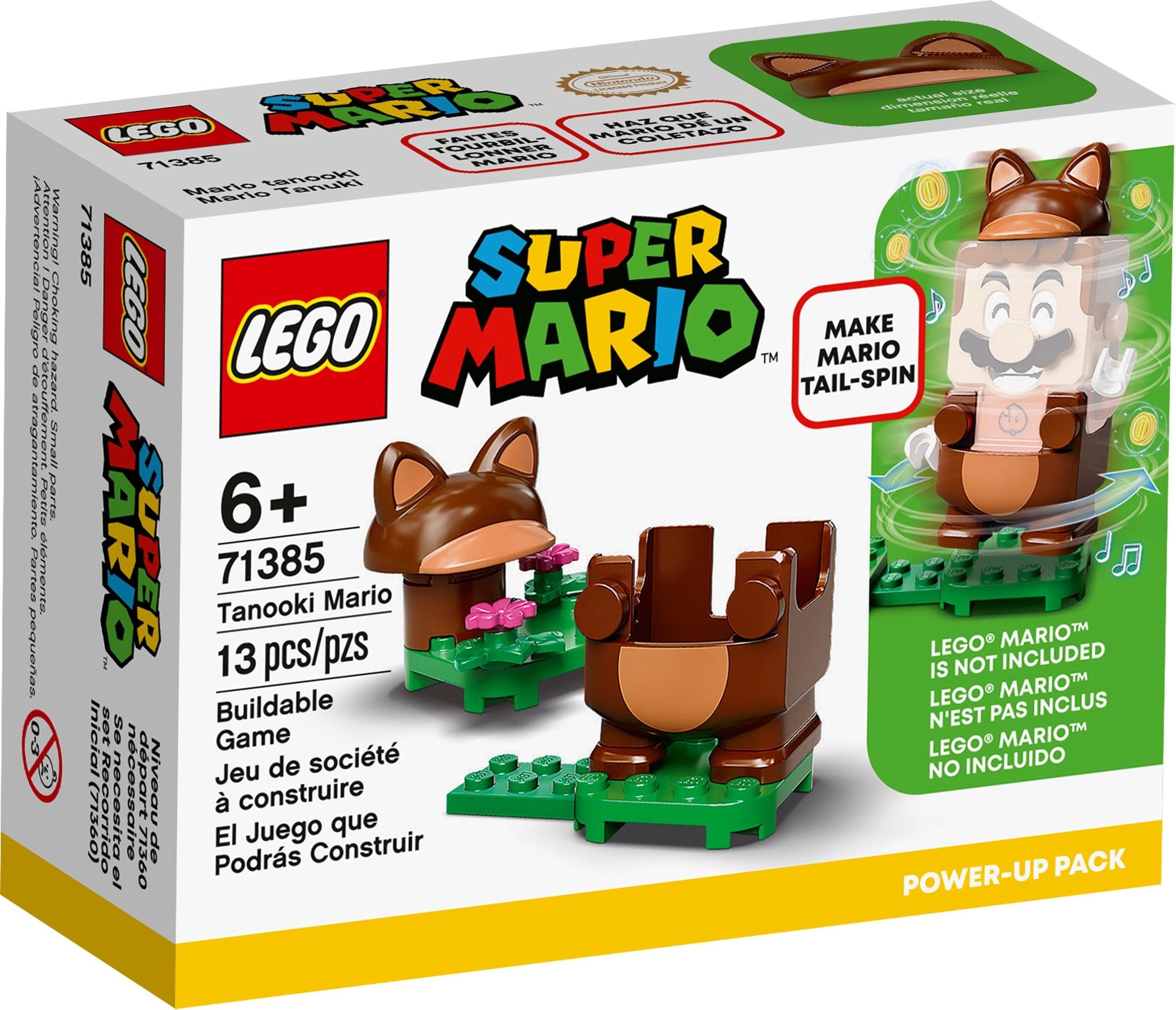 Tanooki Mario Power-Up Pack 71385 | Super Mario | LEGO – image 2