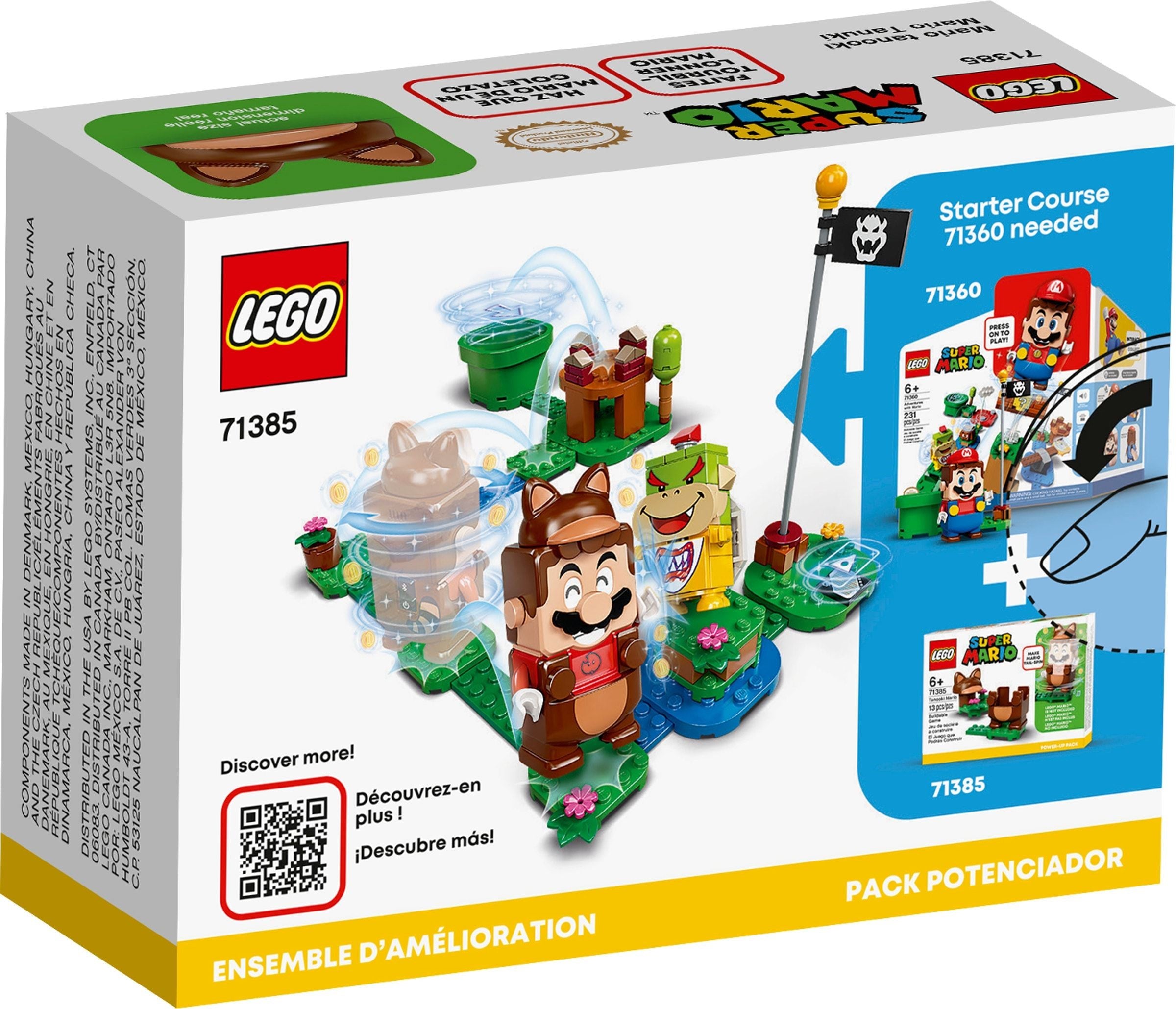 Tanooki Mario Power-Up Pack 71385 | Super Mario | LEGO – image 6