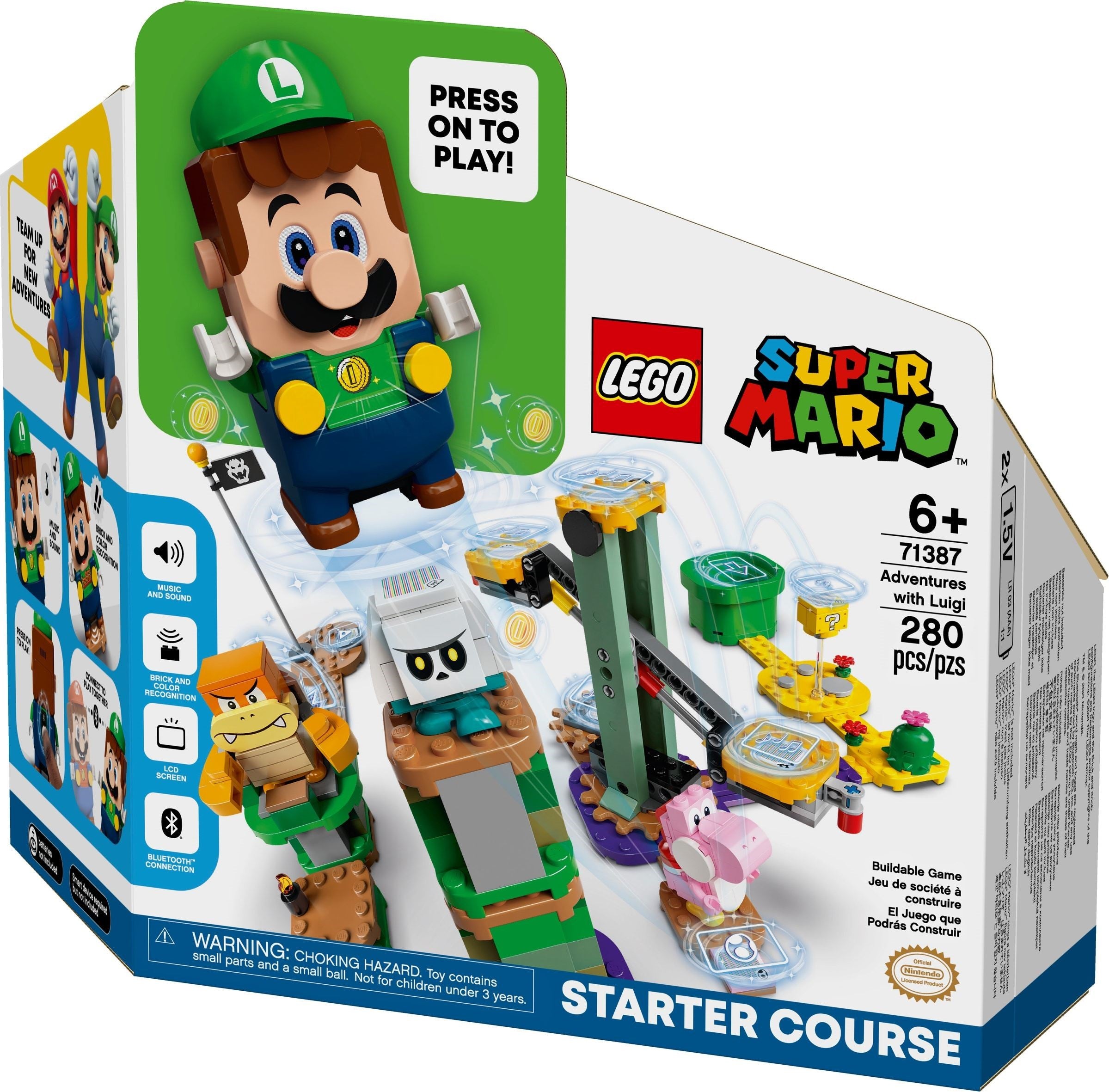 Adventures with Luigi 71387 | Super Mario | LEGO – image 2