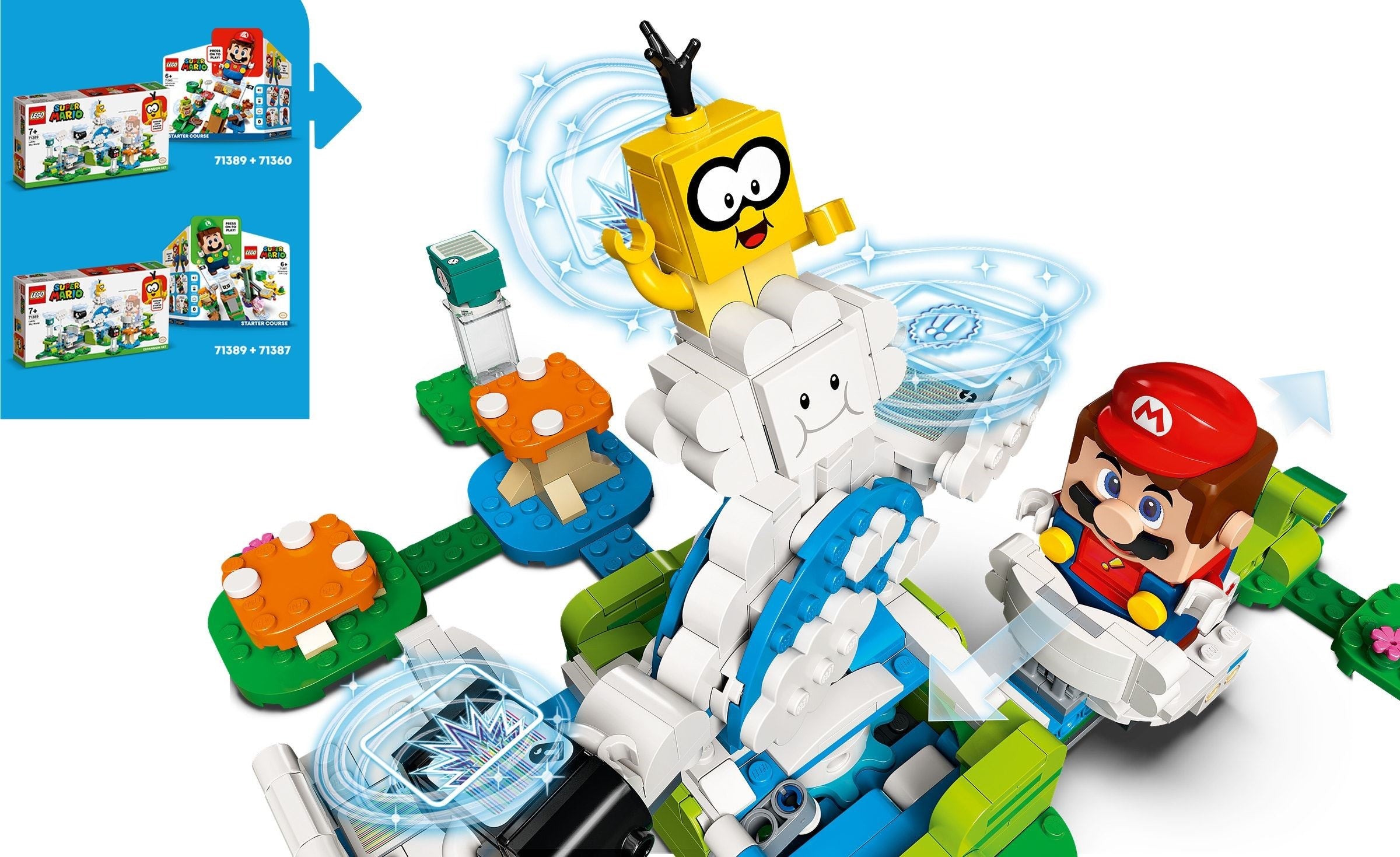 Lakitu Sky World 71389 | Super Mario | LEGO – image 6