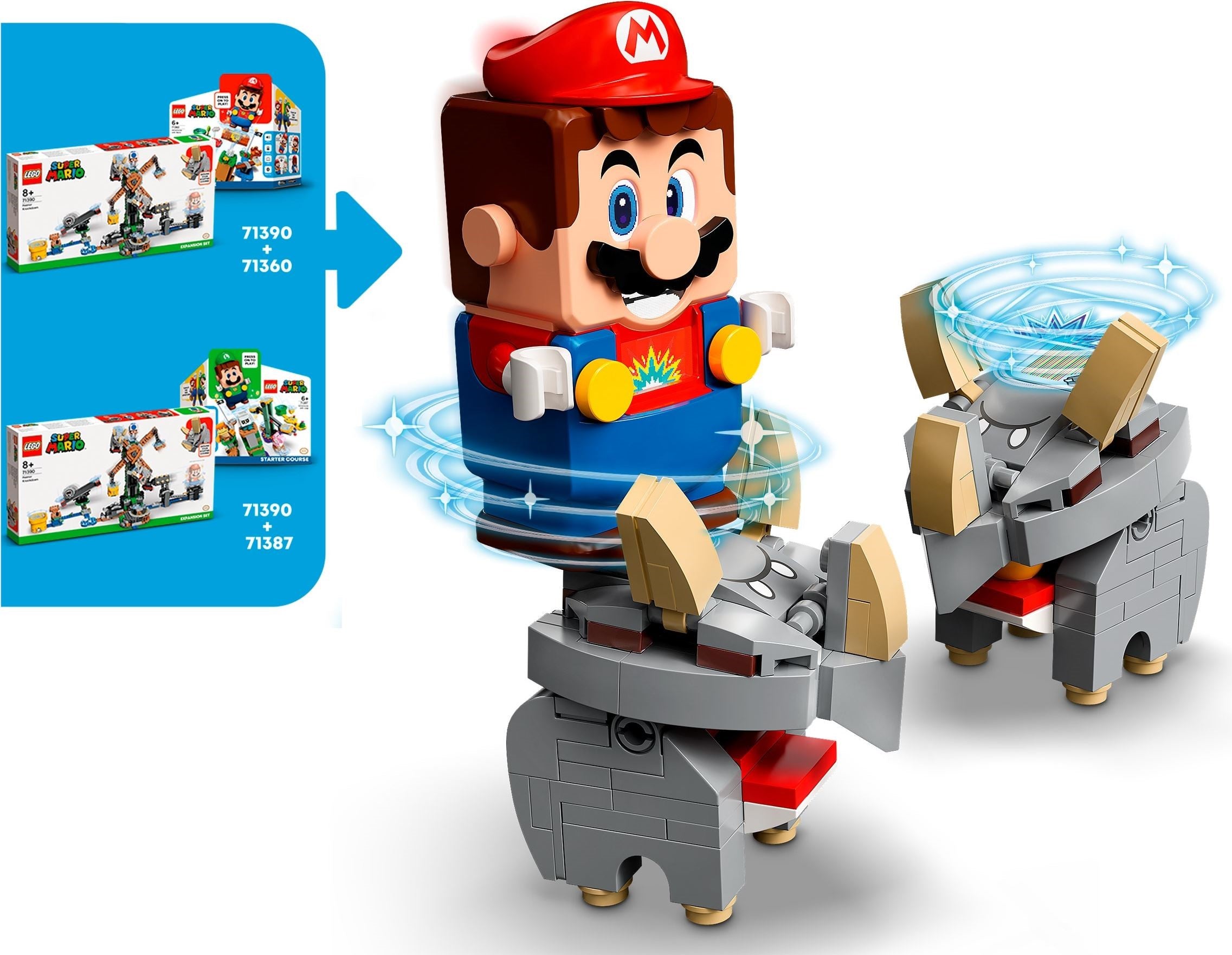 Reznor Knockdown 71390 | Super Mario | LEGO – image 8