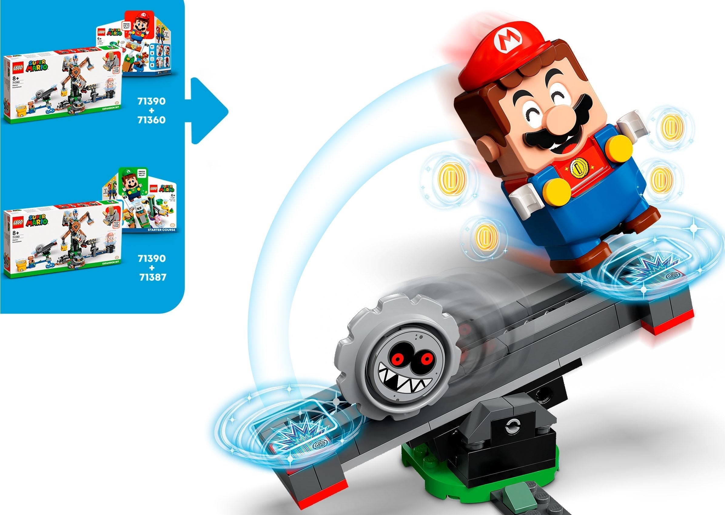 Reznor Knockdown 71390 | Super Mario | LEGO – image 10