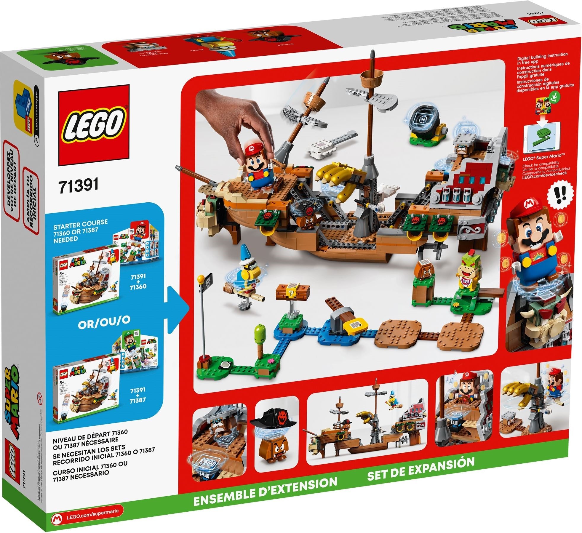 Bowser's Airship 71391 | Super Mario | LEGO – image 3