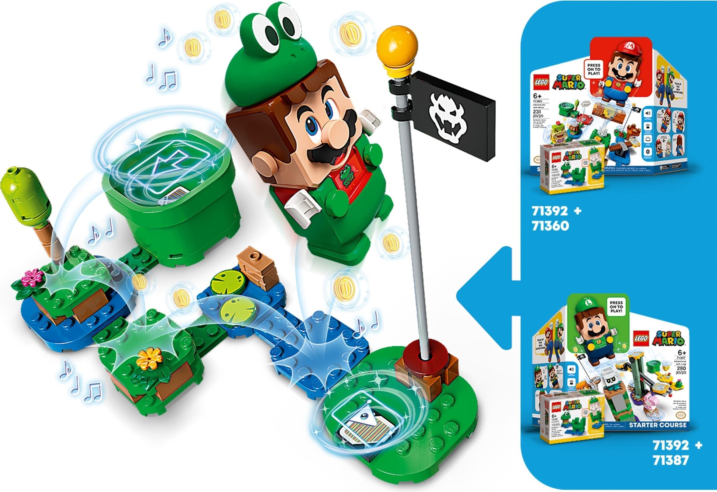 Frog Mario Power-Up Pack 71392 | Super Mario | LEGO – image 5