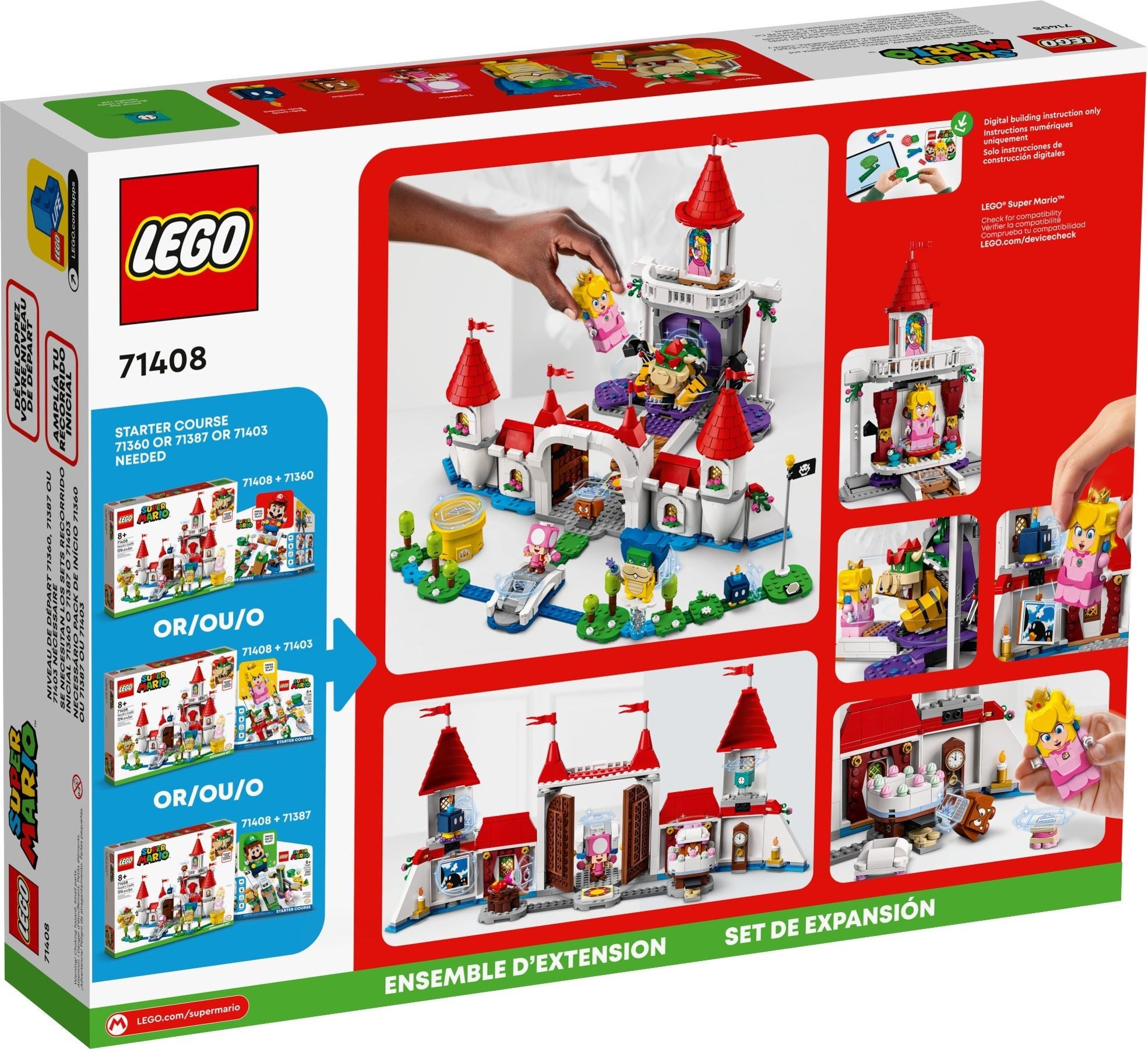 Peach's Castle 71408 | Super Mario | LEGO – image 5