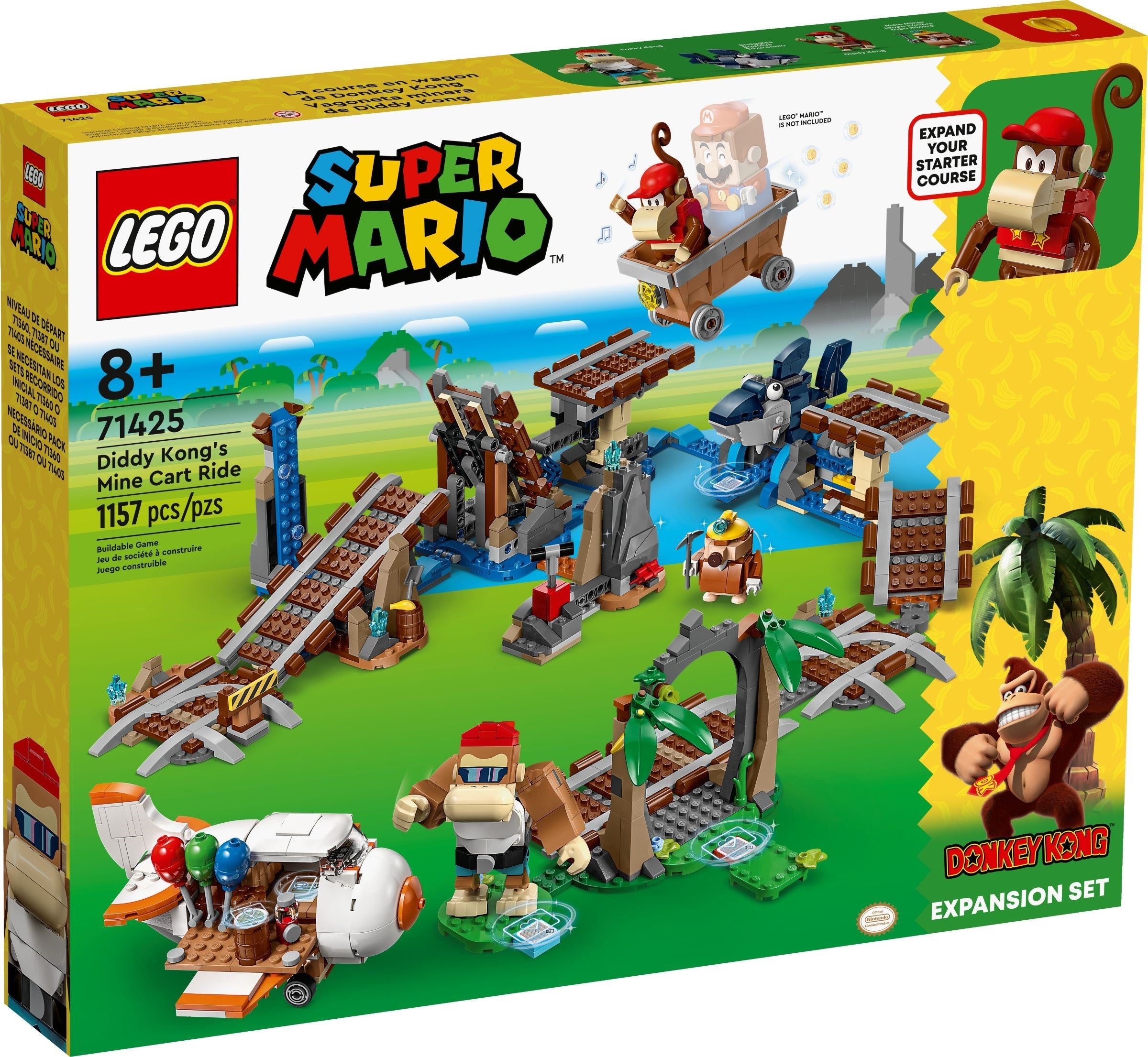 Diddy Kong's Mine Cart Ride 71425 | Super Mario | LEGO – image 2