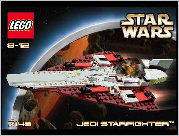 Jedi Starfighter 7143 | Star Wars | LEGO