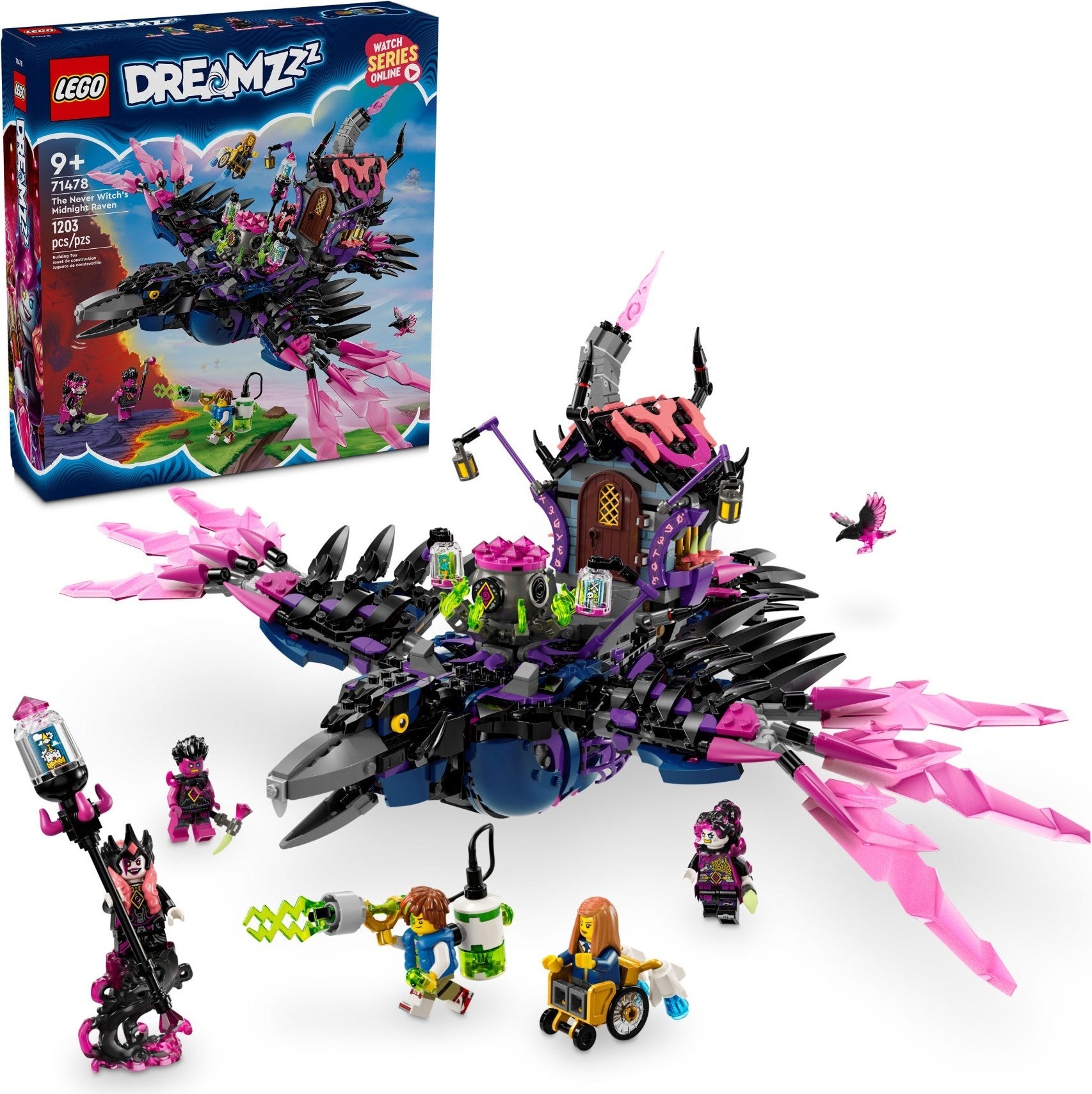 The Never Witch's Midnight Raven 71478 | Dreamzzz | LEGO – image 3