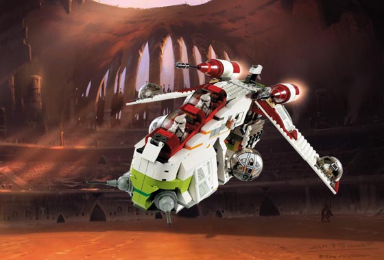 Republic Gunship 7163 | Star Wars | LEGO – image 5